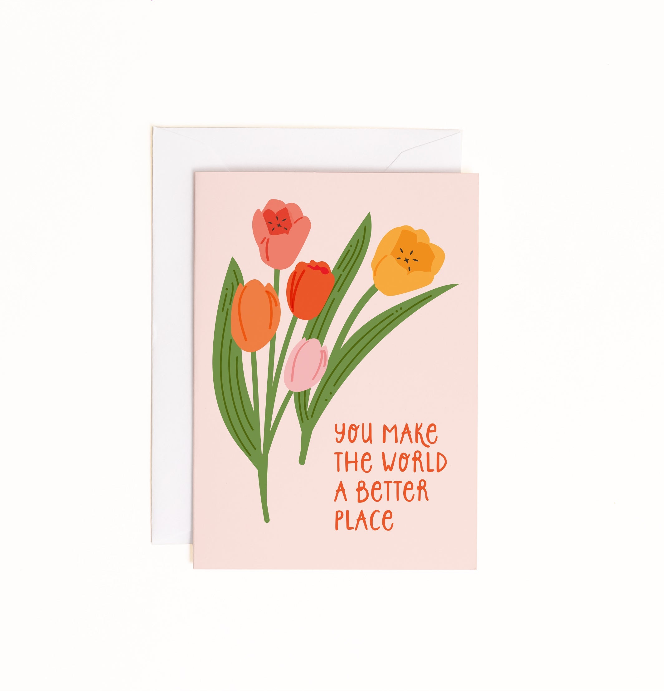Tulip Love & Friendship Enclosure Card