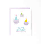 All of Us cat birthday card