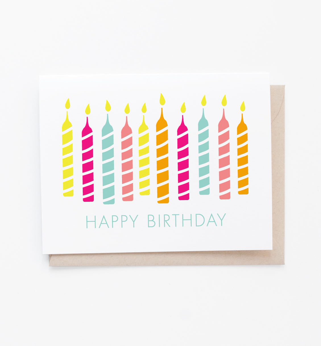 Birthday Candles card