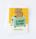 Birthday Toast card