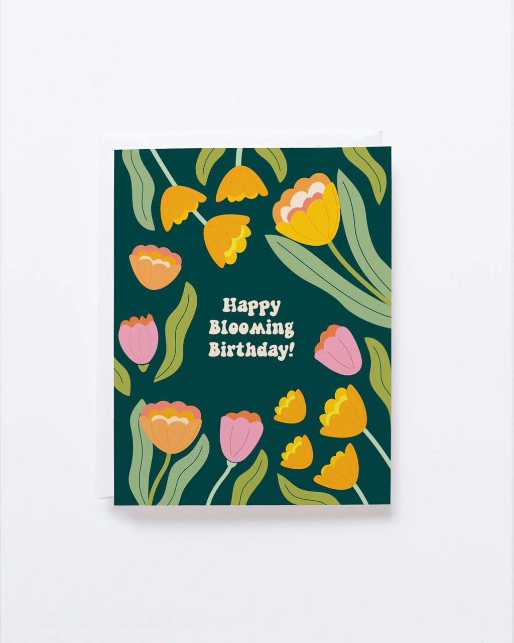 Blooming Birthday floral birthday card
