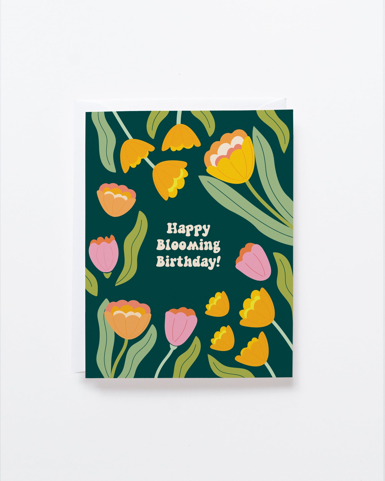 Blooming Birthday floral birthday card