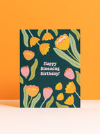 Blooming Birthday floral birthday card