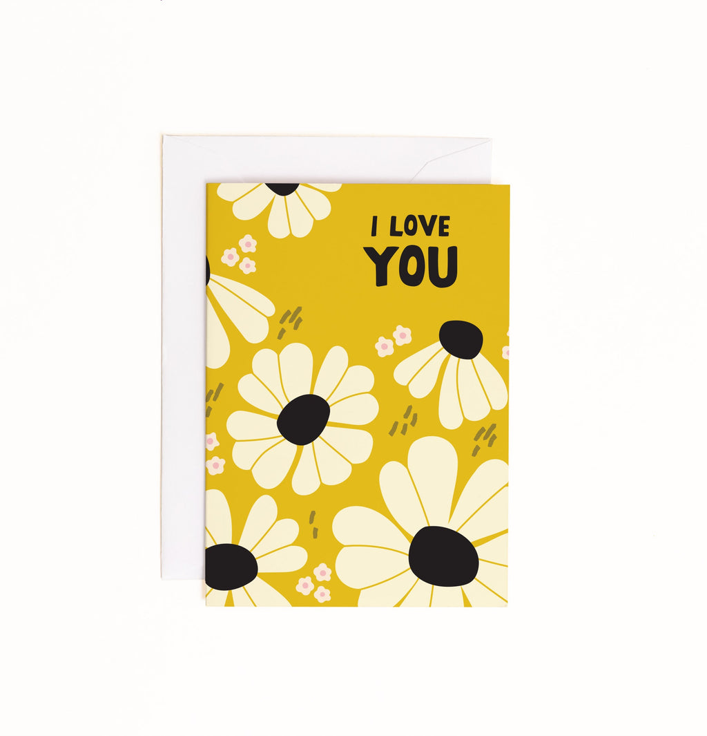 Floral Bloom Love Enclosure Card