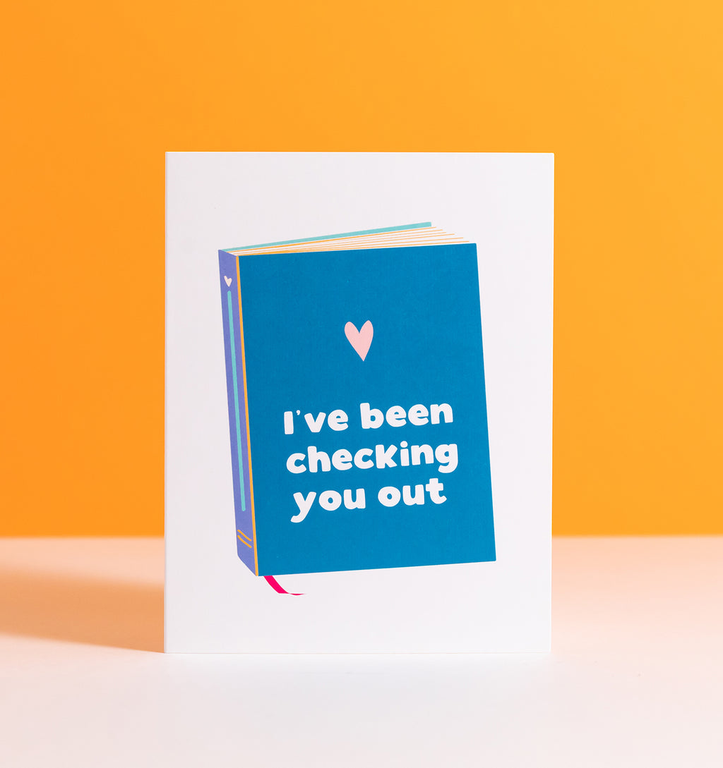 Checking You Out love & friendship card