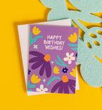 Coneflower Birthday mini card