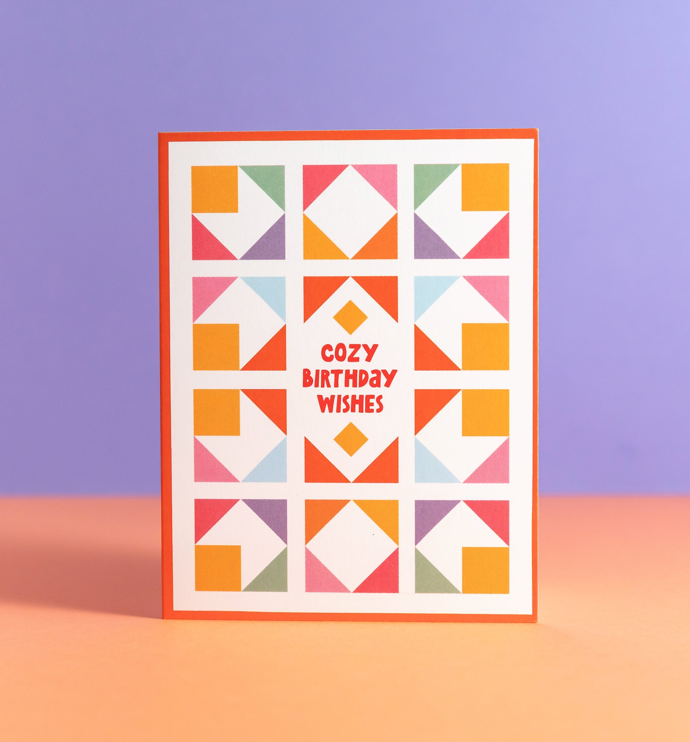 Birthday Quilt card