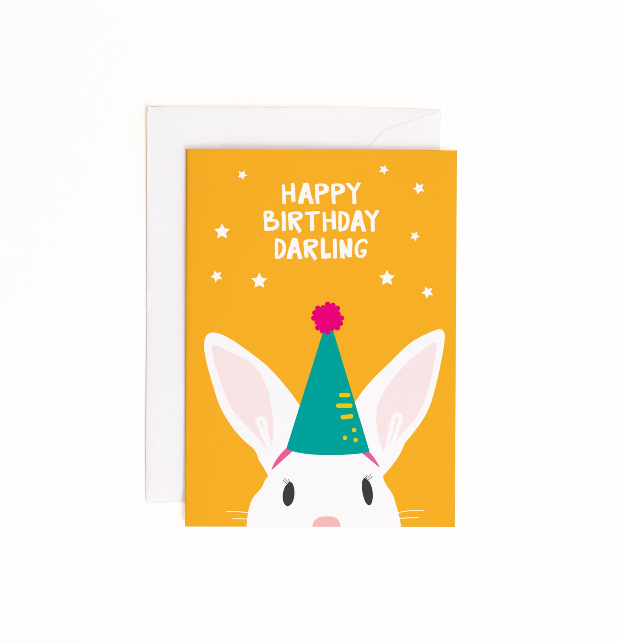 Bunny Birthday Enclosure Card
