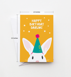 Bunny Birthday Enclosure Card
