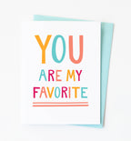 My Favorite love & friendship card