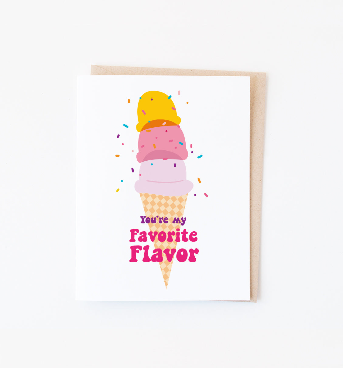 Favorite Flavor card