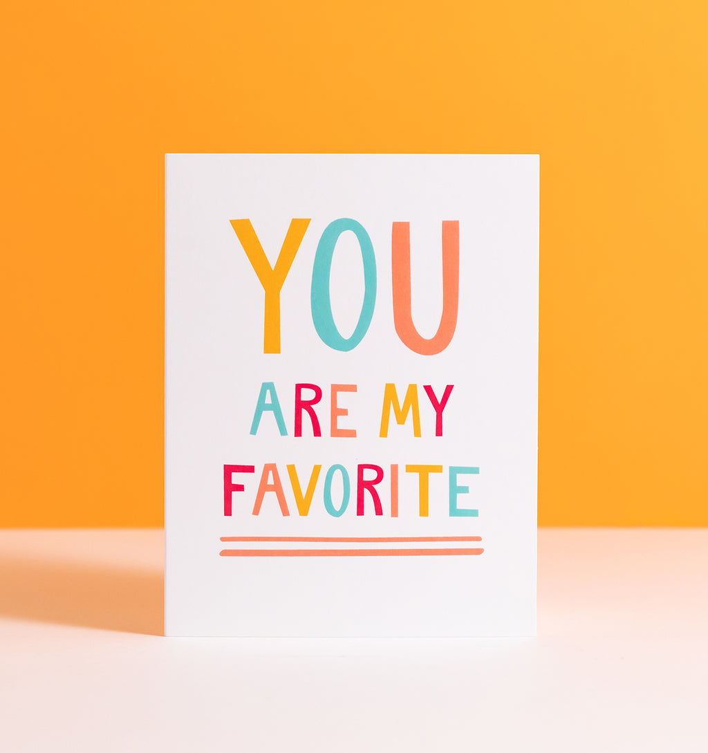 My Favorite love & friendship card