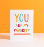 My Favorite love & friendship card
