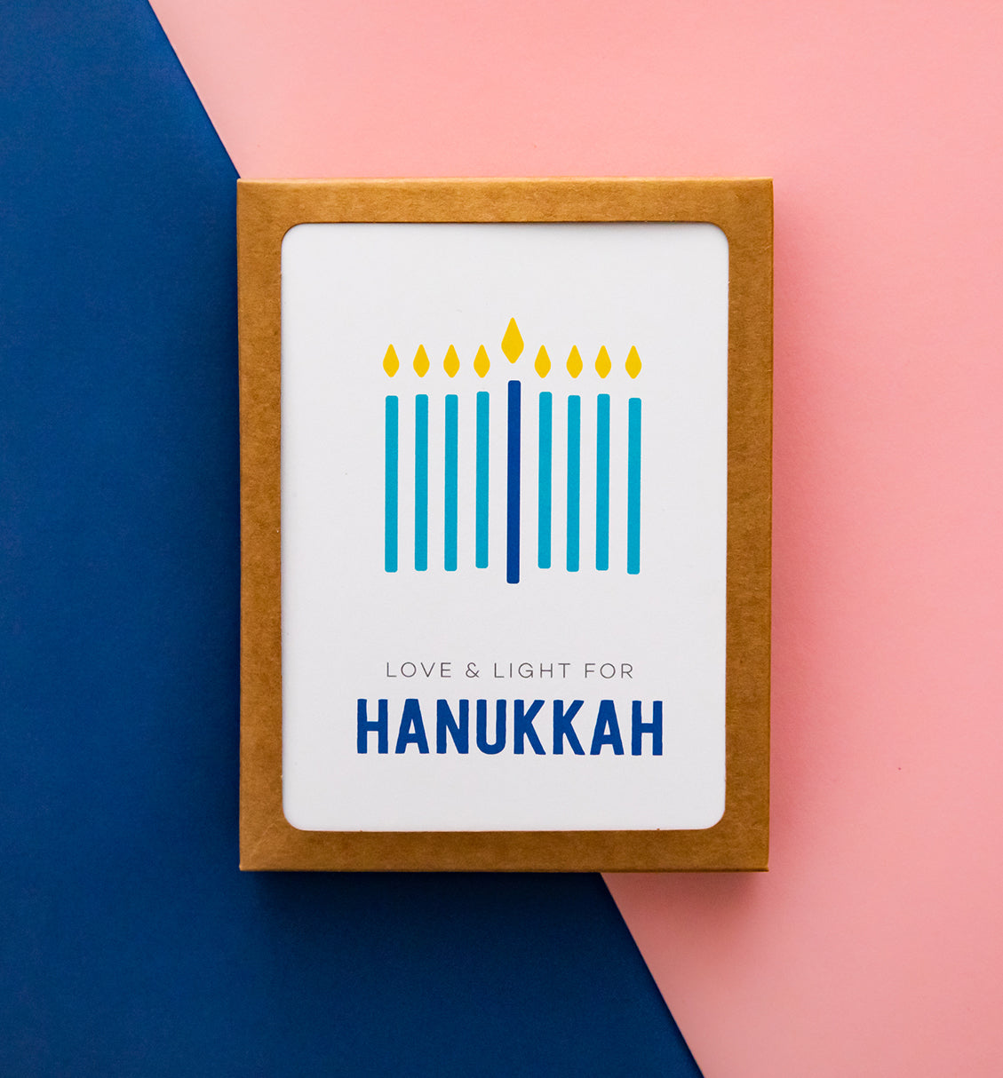 Minimal Menorah Hanukkah box set