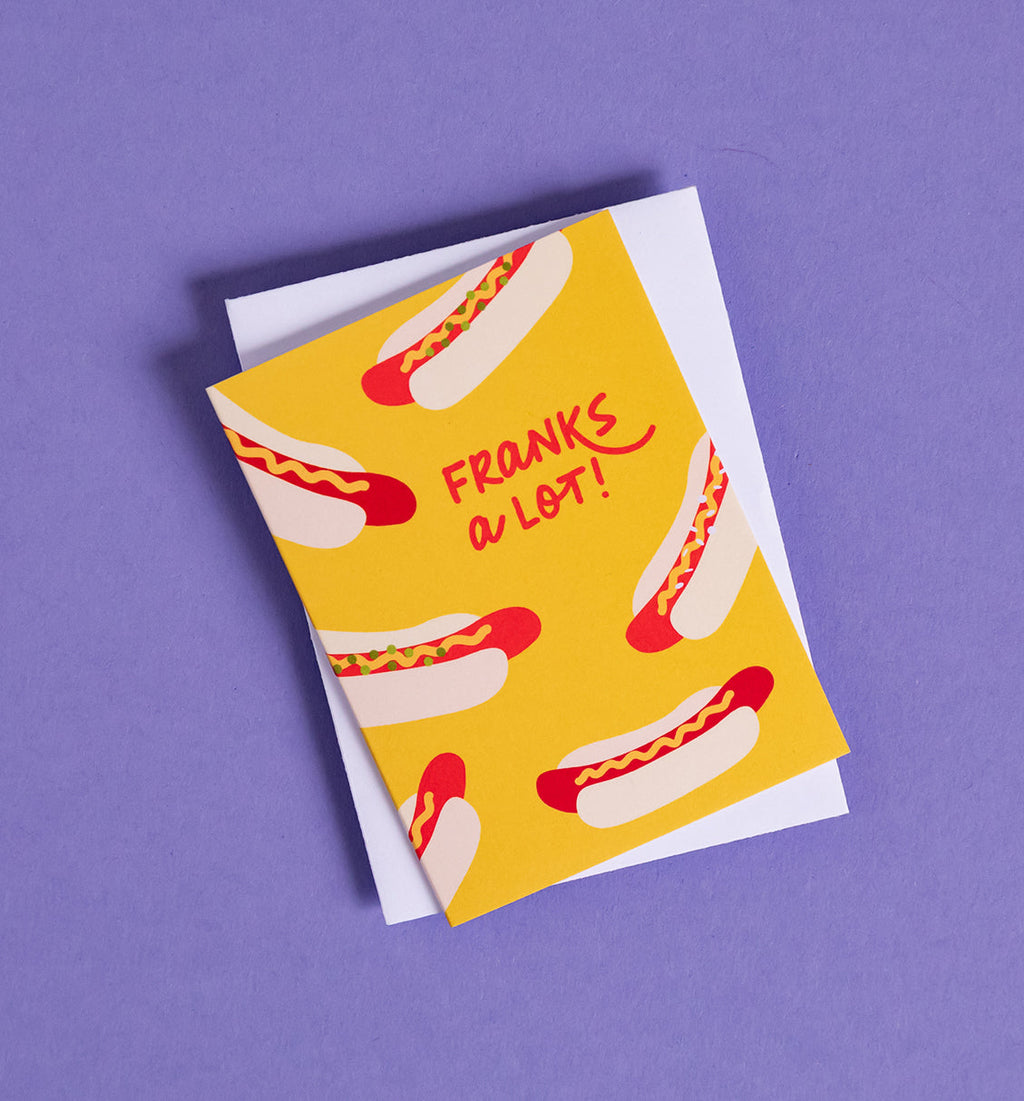 Franks a Lot mini card