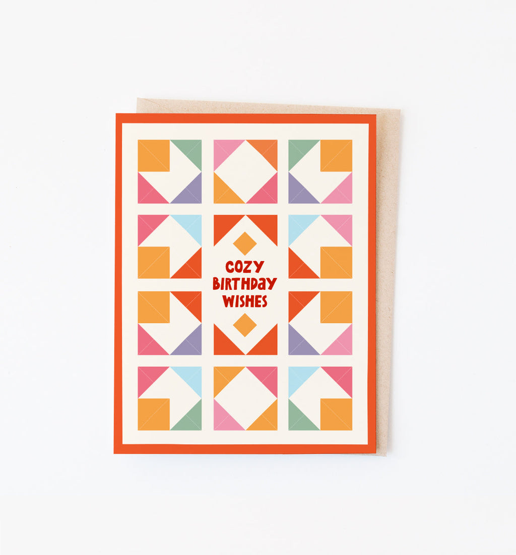 Birthday Quilt card