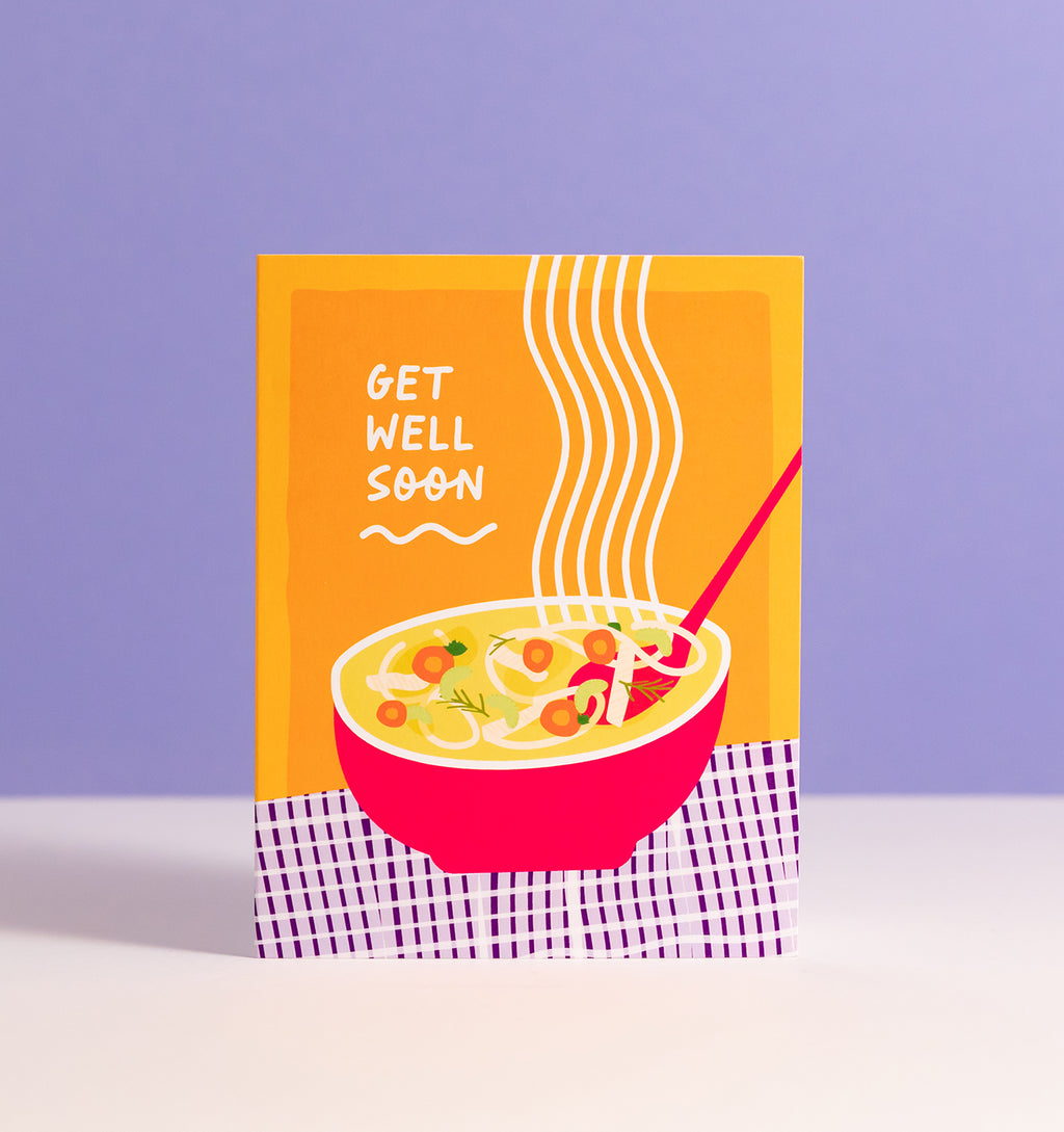 Get Well Soup greeting card