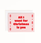 All I Want for Christmas Enclosure Card