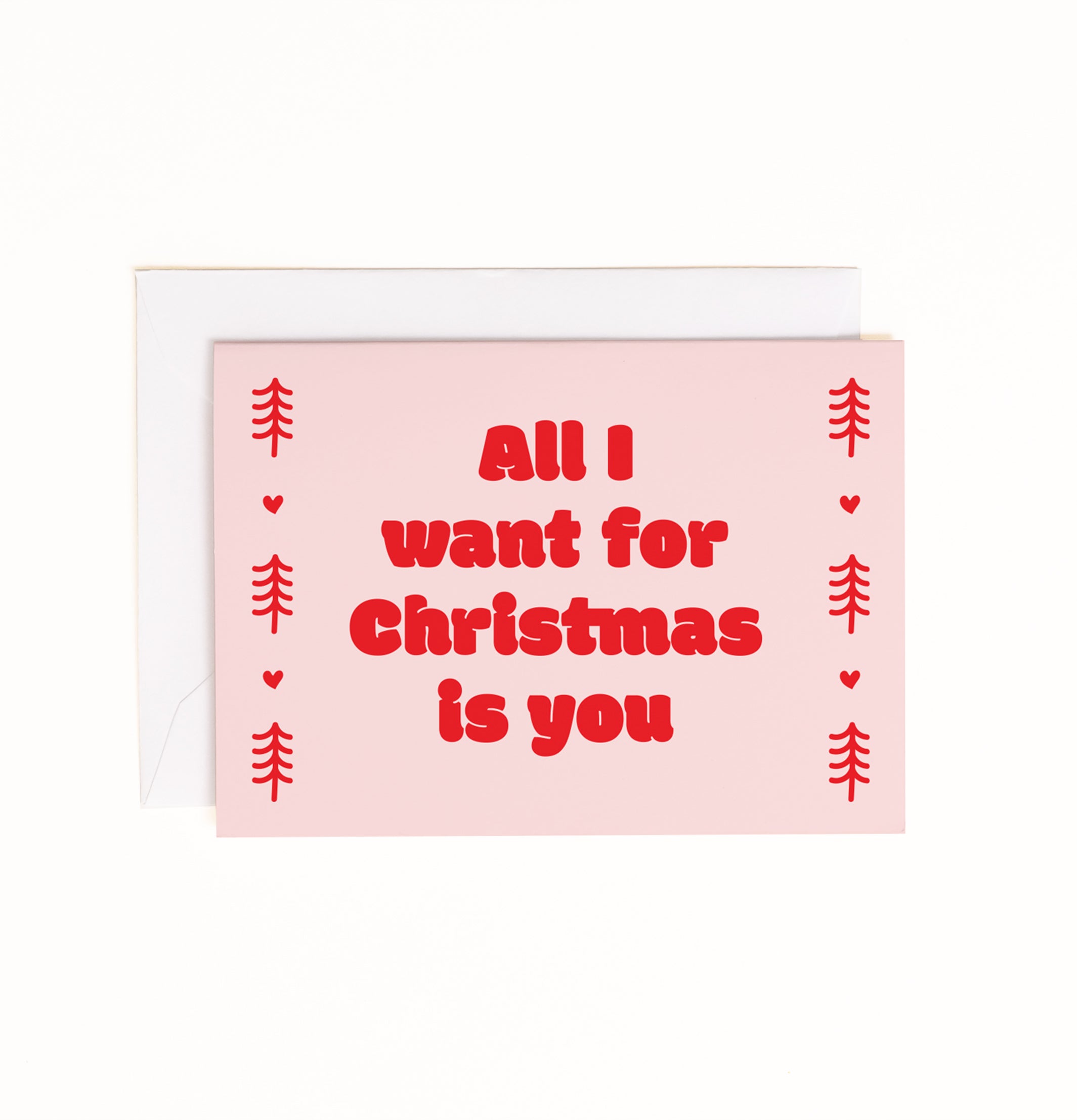 All I Want for Christmas Enclosure Card