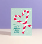 Merry Mint Holiday Card