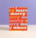 Christmas Slab Serif Holiday Card