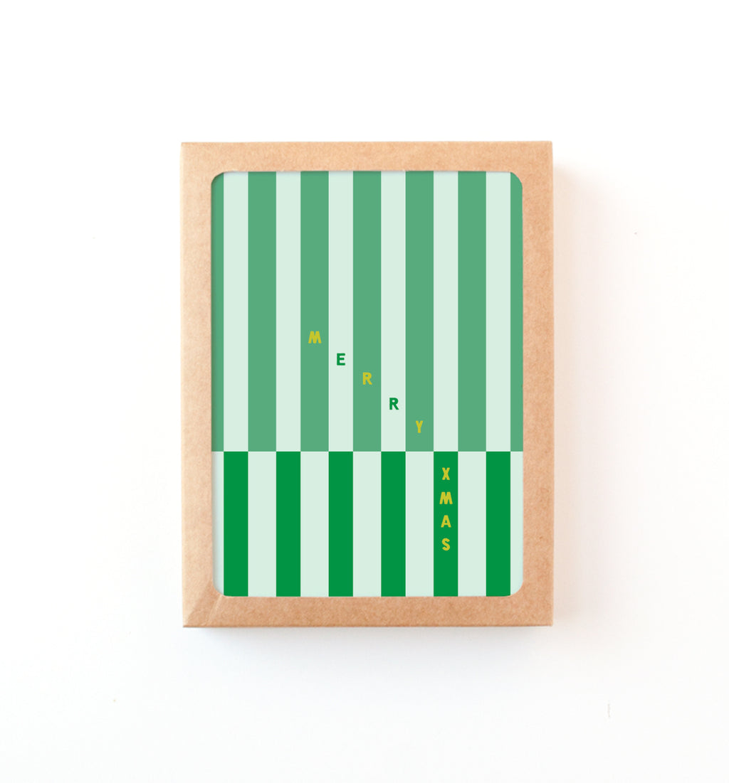Spearmint Stripe Holiday Box Set