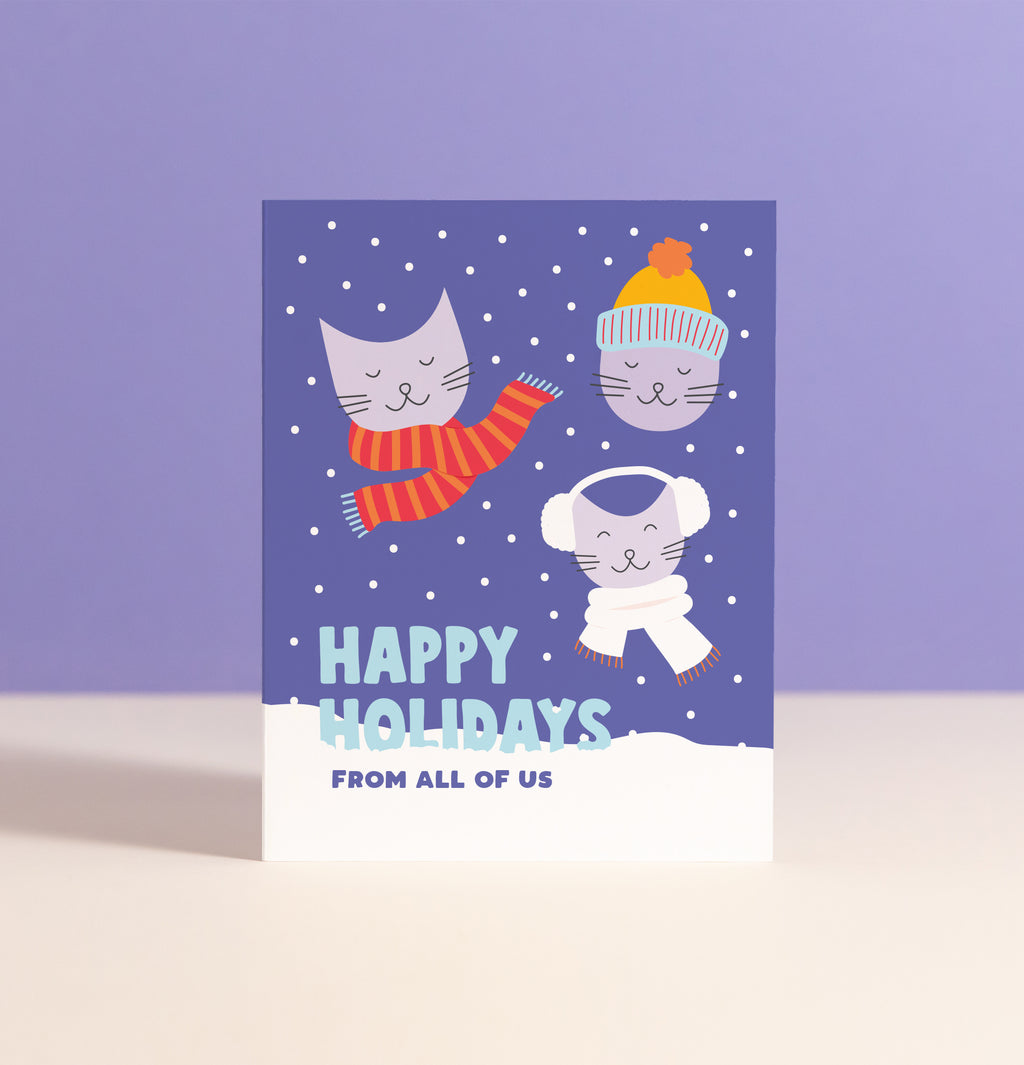 Holiday Cats Card