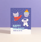 Holiday Cats Card