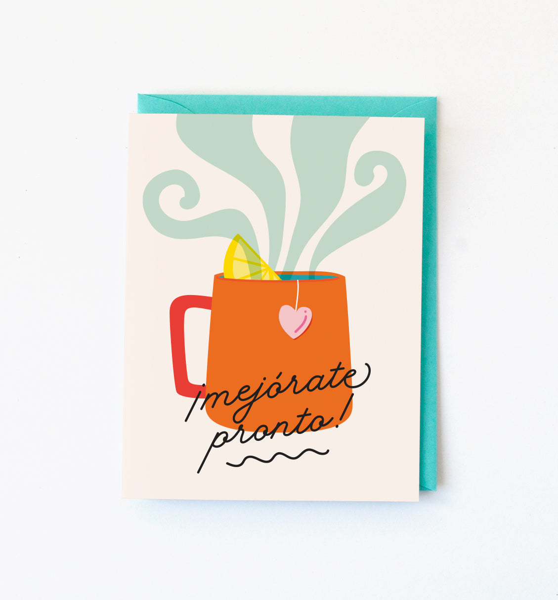 Mejórate Pronto Spanish get well card