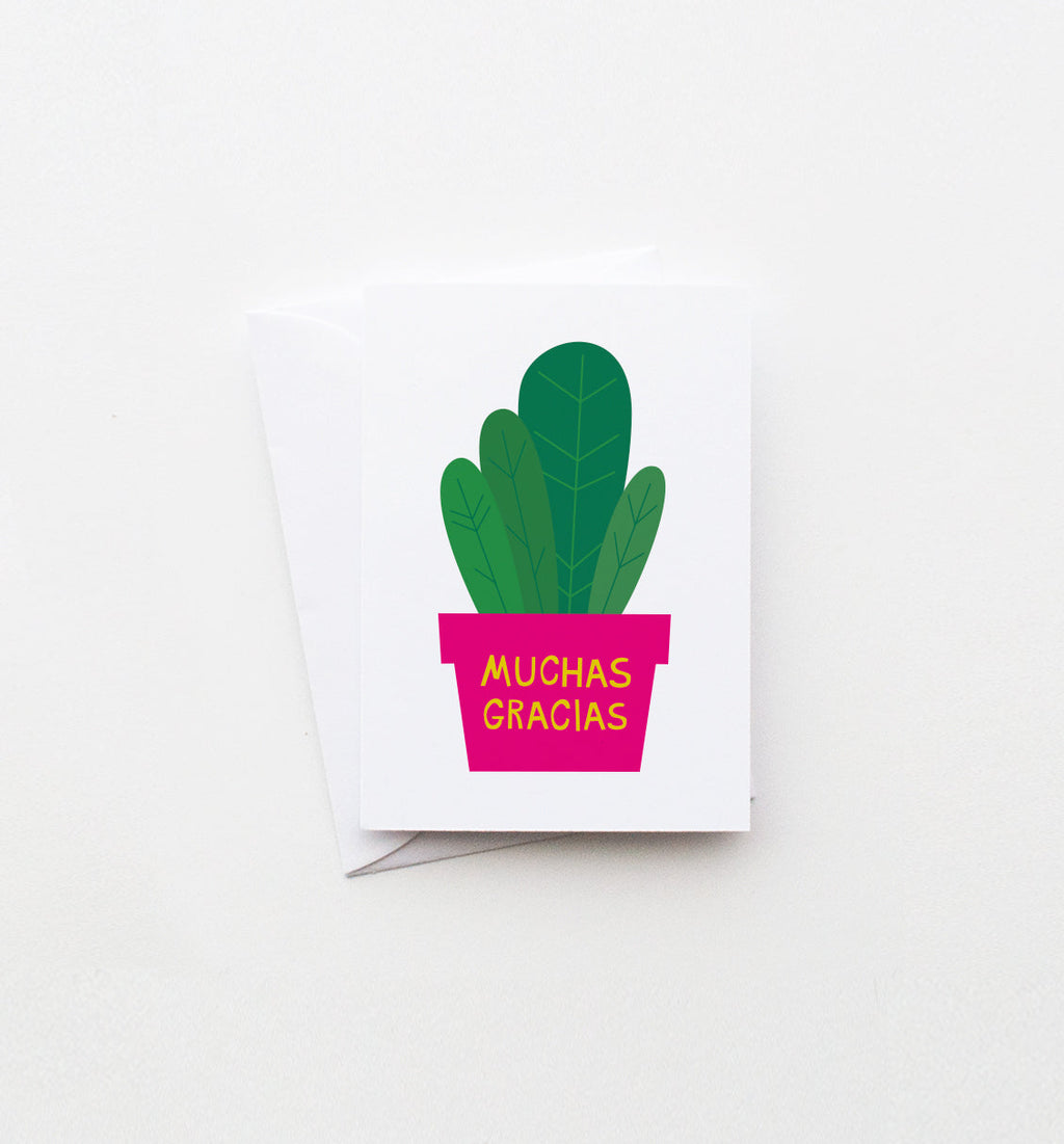 Muchas Gracias mini card