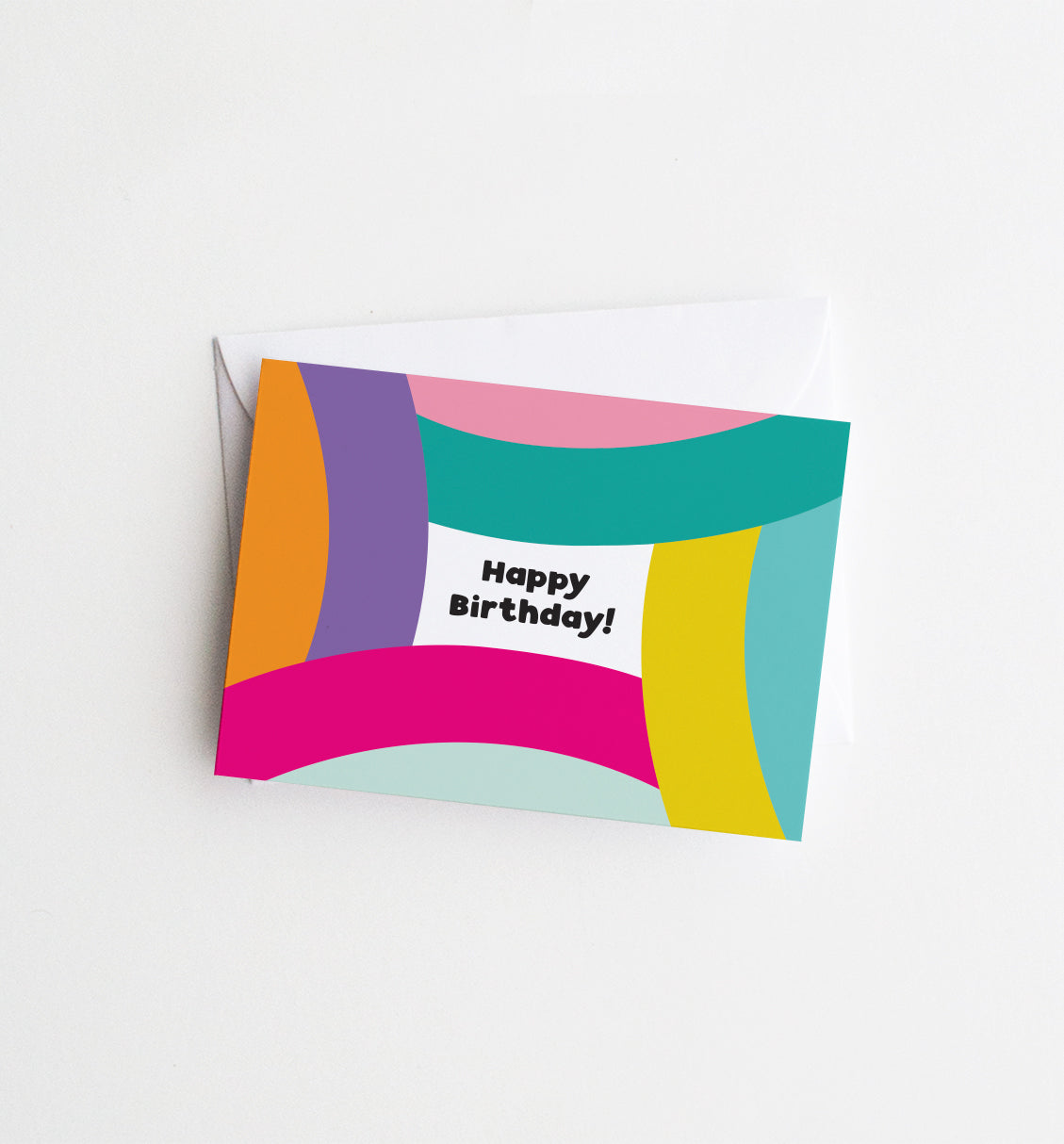 PRISMATIC BIRTHDAY | enclosure greeting card