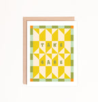 Take Care Quilt Card