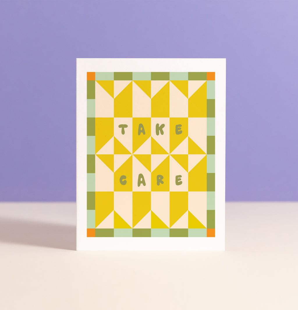 Take Care Quilt Card
