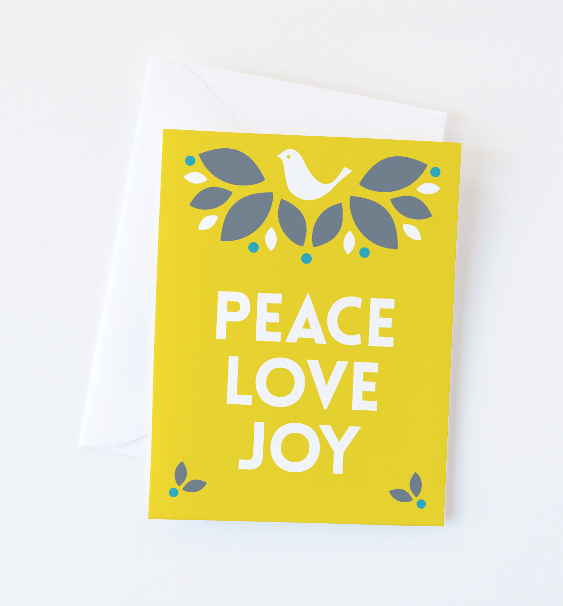 Holiday Dove holiday card