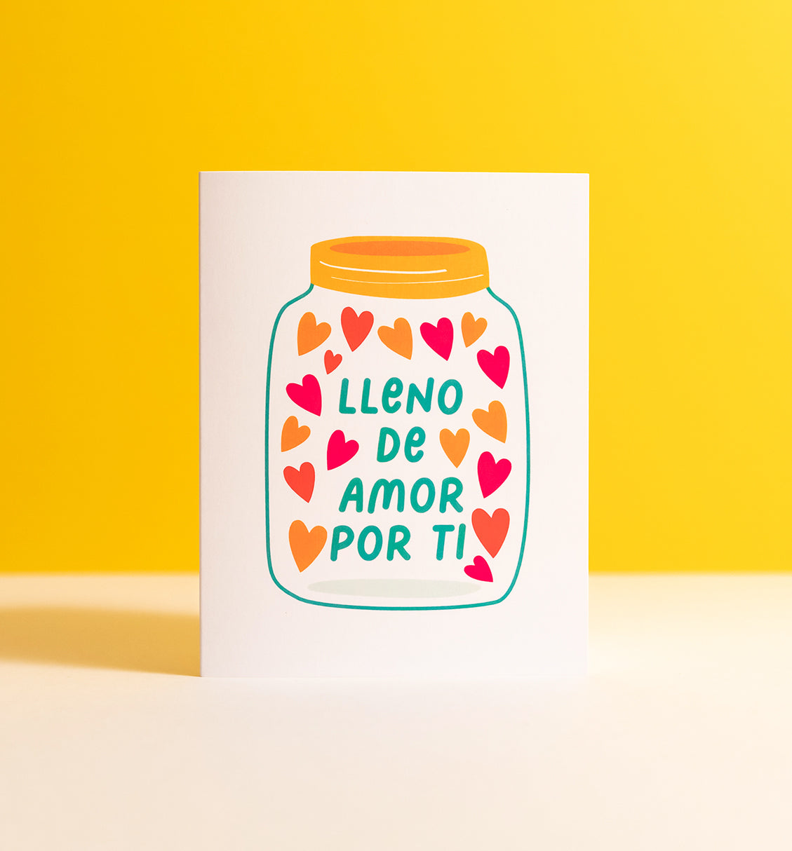 Lleno de Amor Spanish card