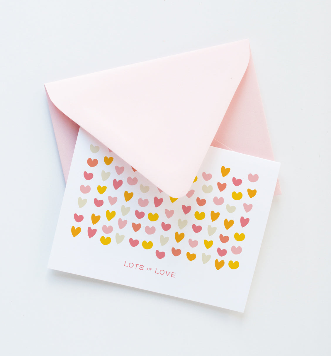 Lots of Love greeting card