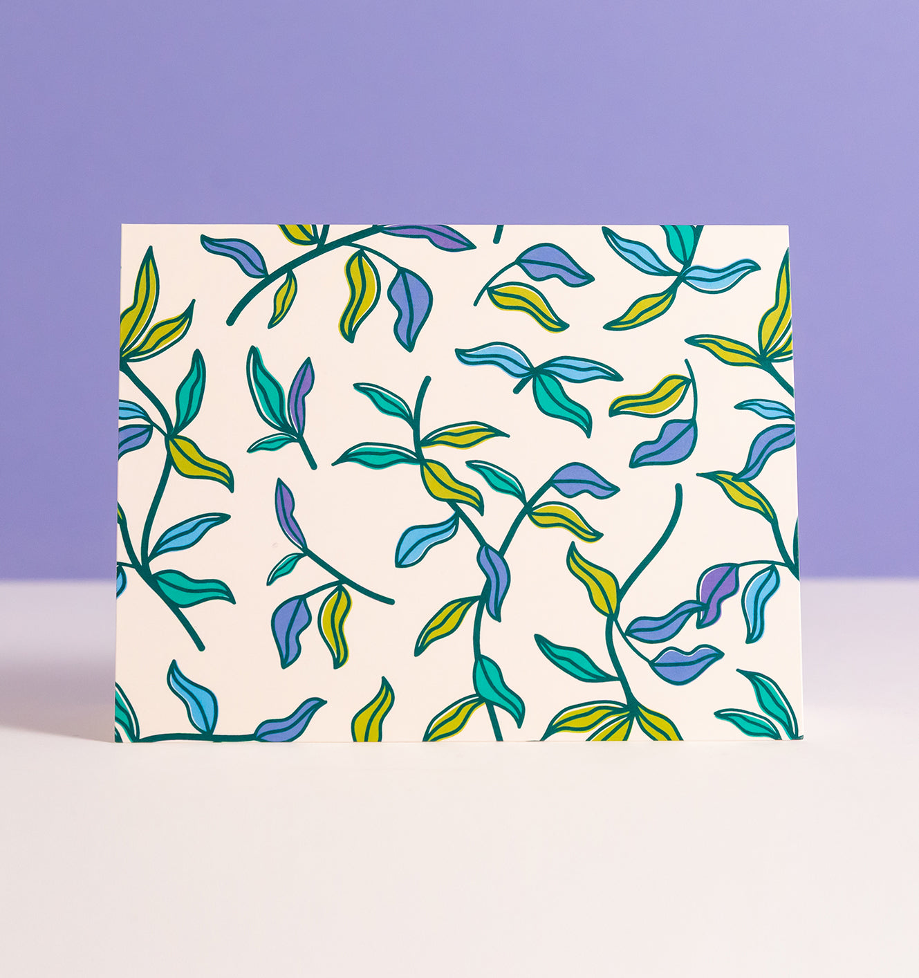 Fine Vines blank notecard