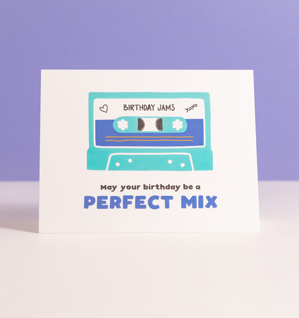 Mixtape Birthday Card