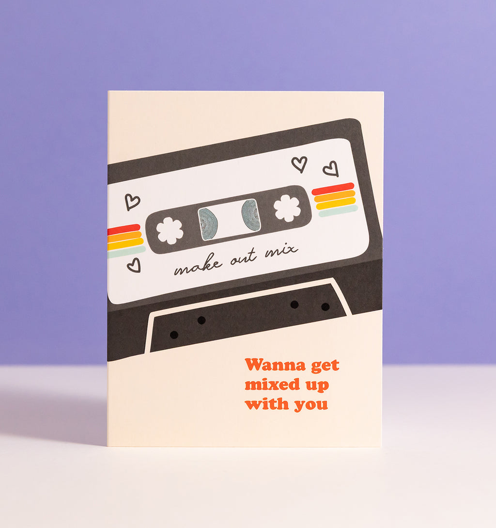 Mixed Up love greeting card