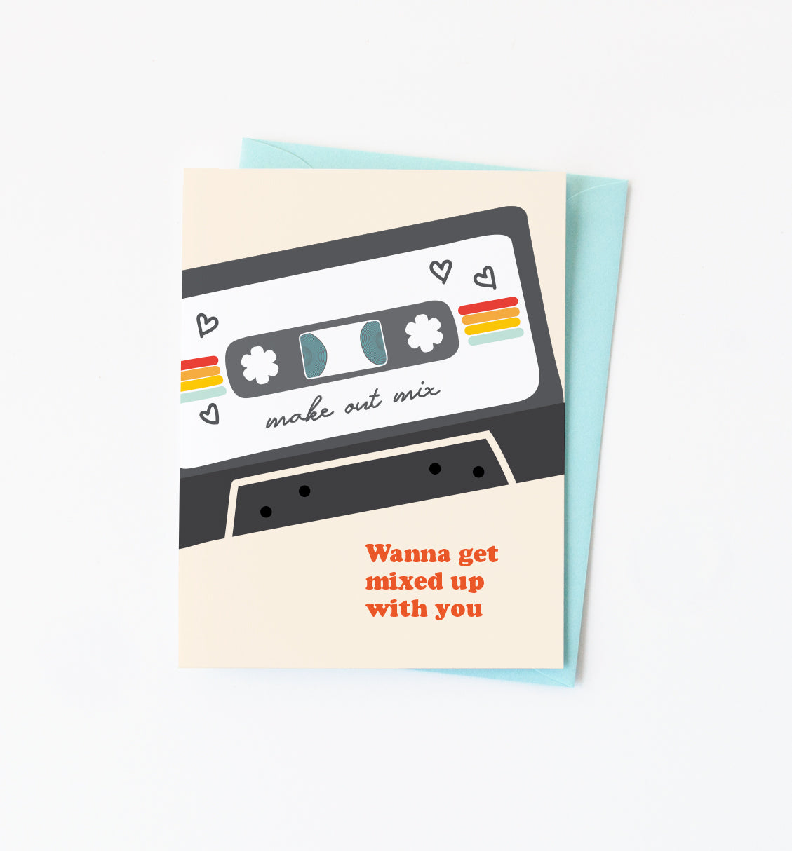 Mixed Up love greeting card