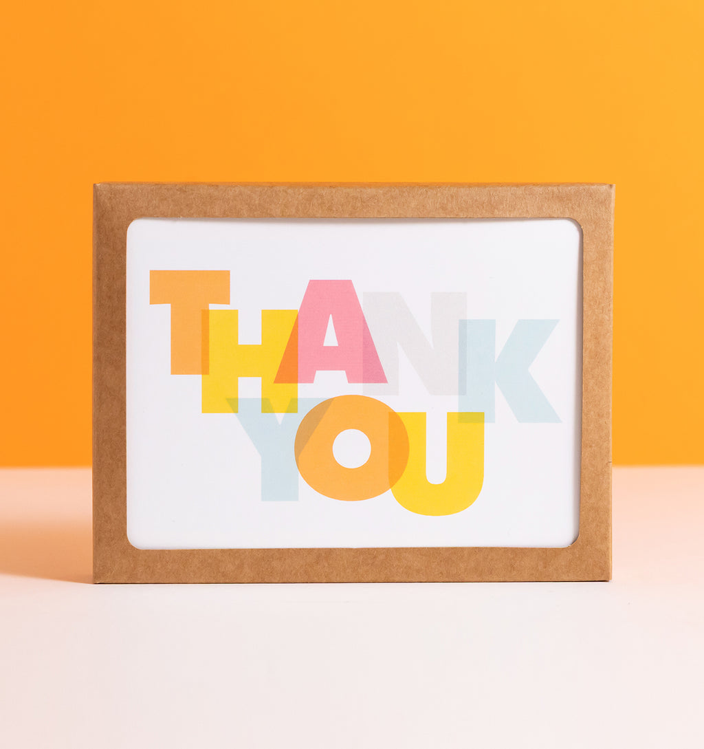 Modern thank you - box set