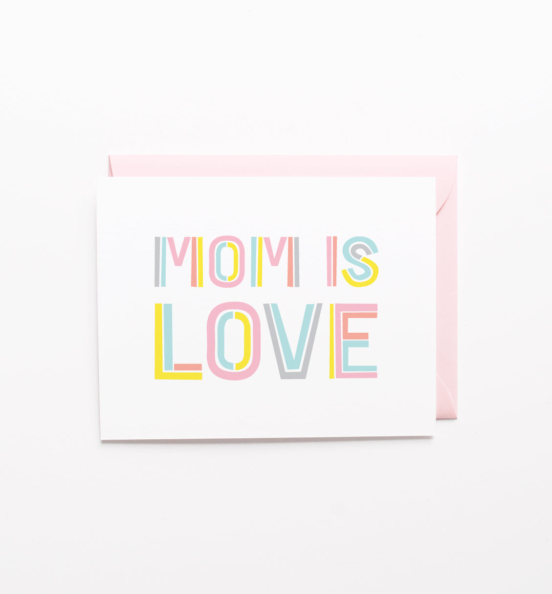 Mom is Love Mother's Day card