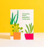 More Beautiful birthday greeting card