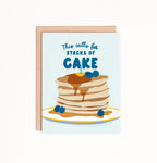 Pancake Stack Birthday Card