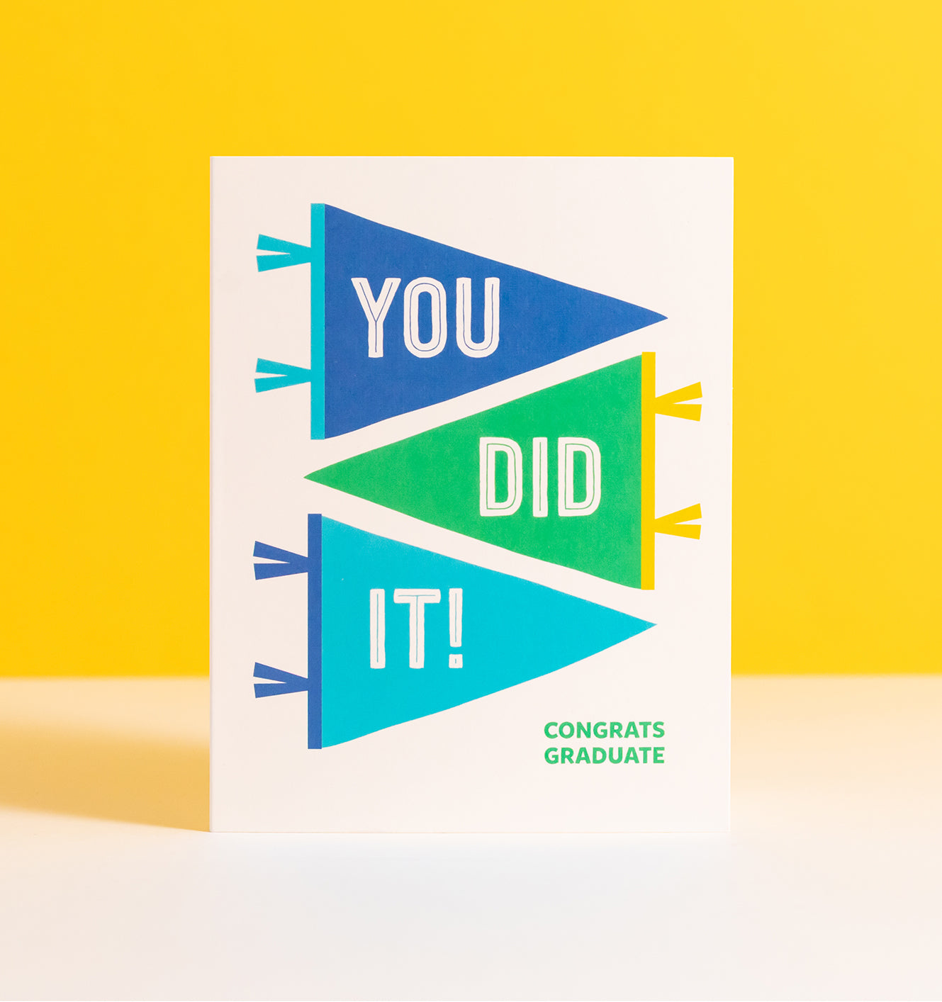 Pennants graduation card