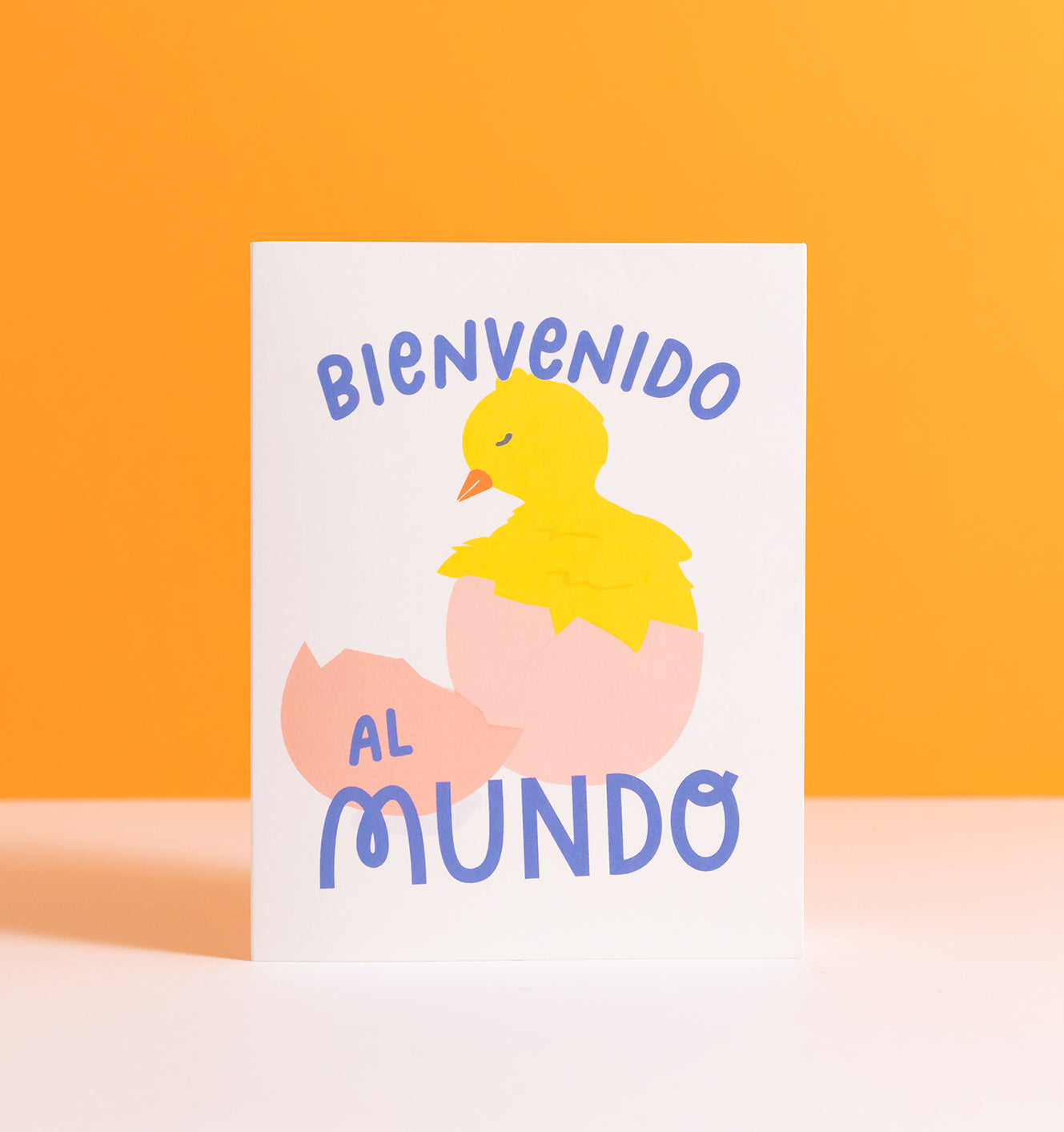 Bienvenido al Mundo Spanish baby card
