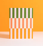 Portofino striped notecard