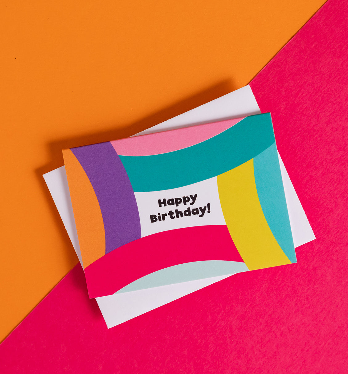 PRISMATIC BIRTHDAY | enclosure greeting card