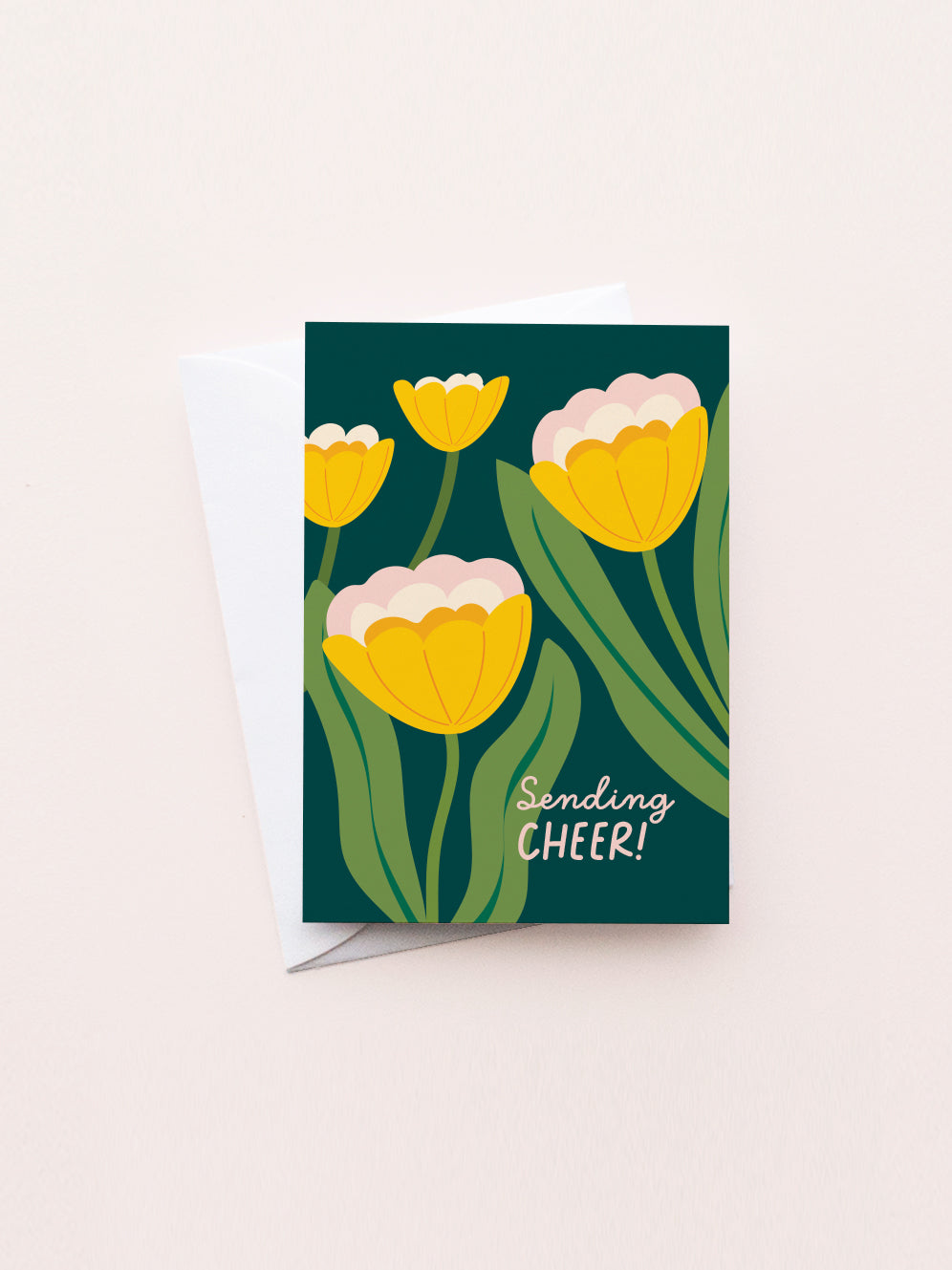 Sending Cheer Floral mini note