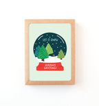 Winter Snow Globe - box set
